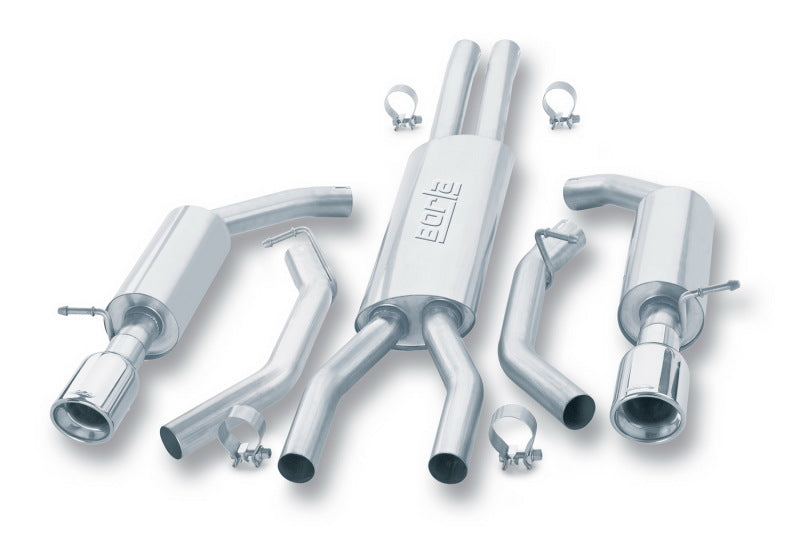 Borla 02 Ford Thunderbird SS Catback Exhaust Borla 02 Ford Thunderbird SS Catback Exhaust