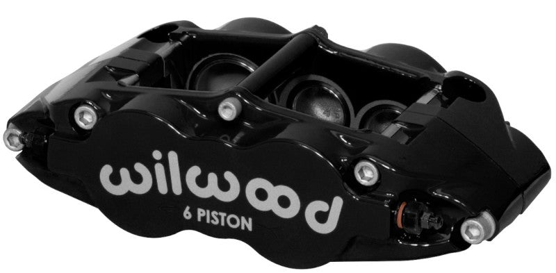 Wilwood Caliper-Narrow Superlite 6R-RH - Black 1.62/1.12/1.12in Pistons 1.10in Disc Wilwood Caliper-Narrow Superlite 6R-RH - Black 1.62/1.12/1.12in Pistons 1.10in Disc