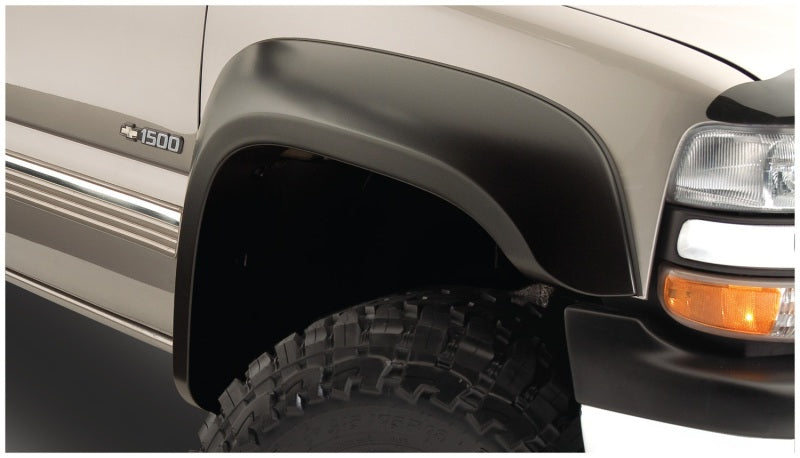 Bushwacker 07-14 Chevy Silverado 2500 HD Fleetside Extend-A-Fender Style Flares 4pc - Black Bushwacker 07-14 Chevy Silverado 2500 HD Fleetside Extend-A-Fender Style Flares 4pc - Black