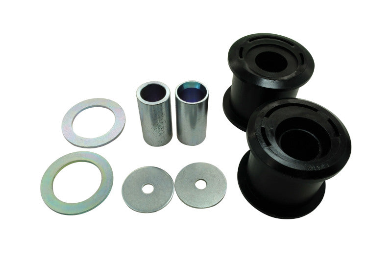 Whiteline Plus 6/09+ Front Control Arm Lwr Inner Rear Bushing Kit Caster Correction Whiteline Plus 6/09+ Front Control Arm Lwr Inner Rear Bushing Kit Caster Correction