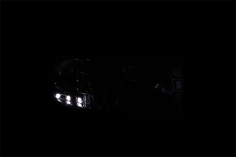 ANZO 2001-2005 Chrysler Pt Cruiser Crystal Headlight Chrome Amber (OE) ANZO 2001-2005 Chrysler Pt Cruiser Crystal Headlight Chrome Amber (OE)