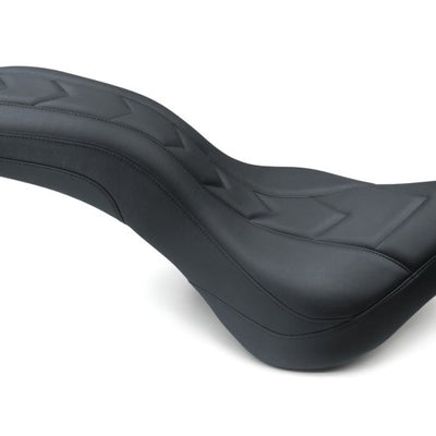 Mustang 18-21 Harley Heritage Classic & Deluxe DayTripper 1PC Seat Apex - Black