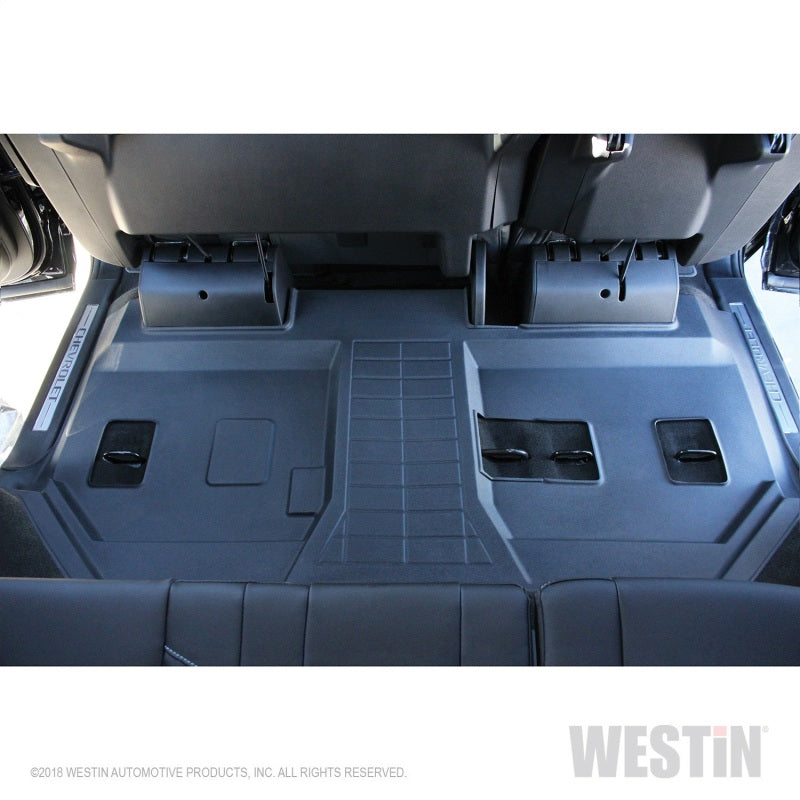 Westin 15-19 GMC Yukon / Yukon XL Denali (w/ Bench Seat Only) Sure-Fit Floor Liners 3rd Row - Black Westin 15-19 GMC Yukon / Yukon XL Denali (w/ Bench Seat Only) Sure-Fit Floor Liners 3rd Row - Black