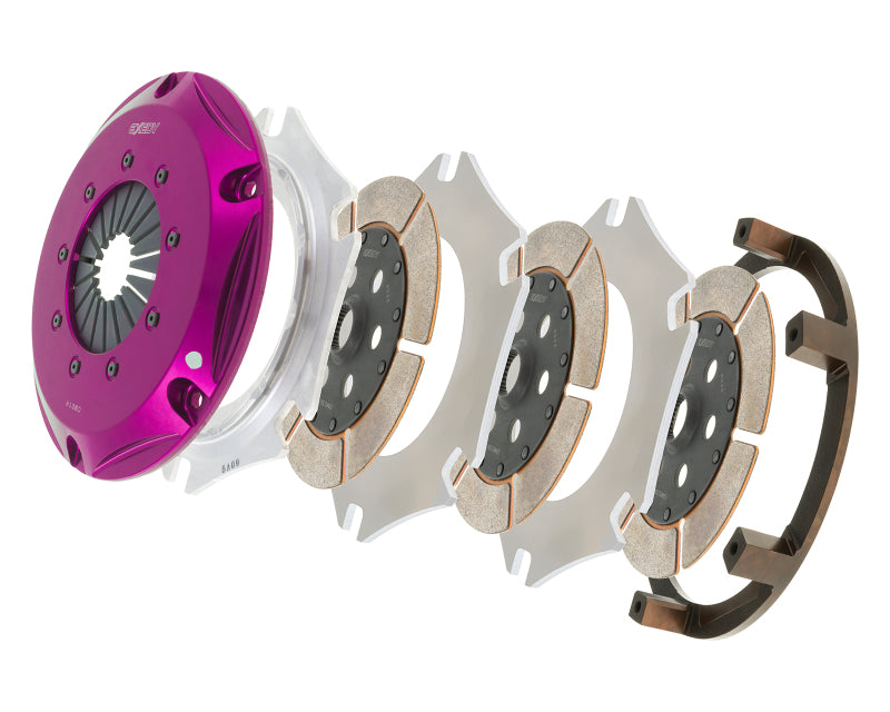 Exedy Universal Builder Series Triple Metallic Clutch Does NOT Incl FW Req. Custom Clutch Actuation Exedy Universal Builder Series Triple Metallic Clutch Does NOT Incl FW Req. Custom Clutch Actuation