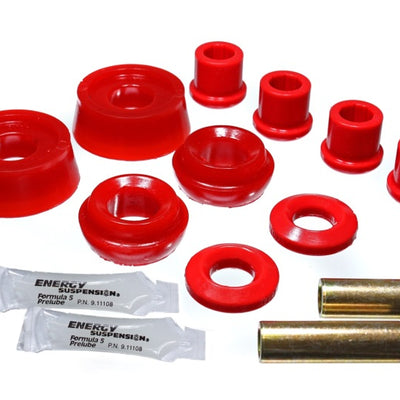 Energy Suspension 01-05 PT Cruiser / 03-04 Dodge Neon Red Front Lower & Upper Control Arm Bushing Se