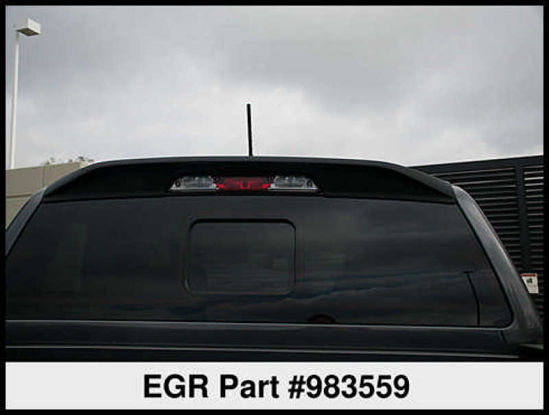 EGR 19-20 Ford Ranger Super Crew Rear Cab Truck Spoiler - Matte Black EGR 19-20 Ford Ranger Super Crew Rear Cab Truck Spoiler - Matte Black