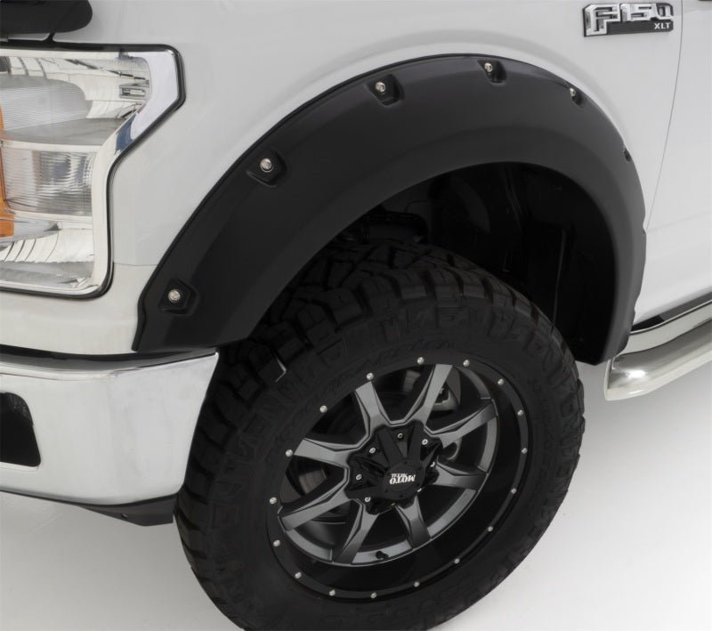 Bushwacker 18-19 Ford F-150 Pocket Style Flares 4 pc - Oxford White Bushwacker 18-19 Ford F-150 Pocket Style Flares 4 pc - Oxford White