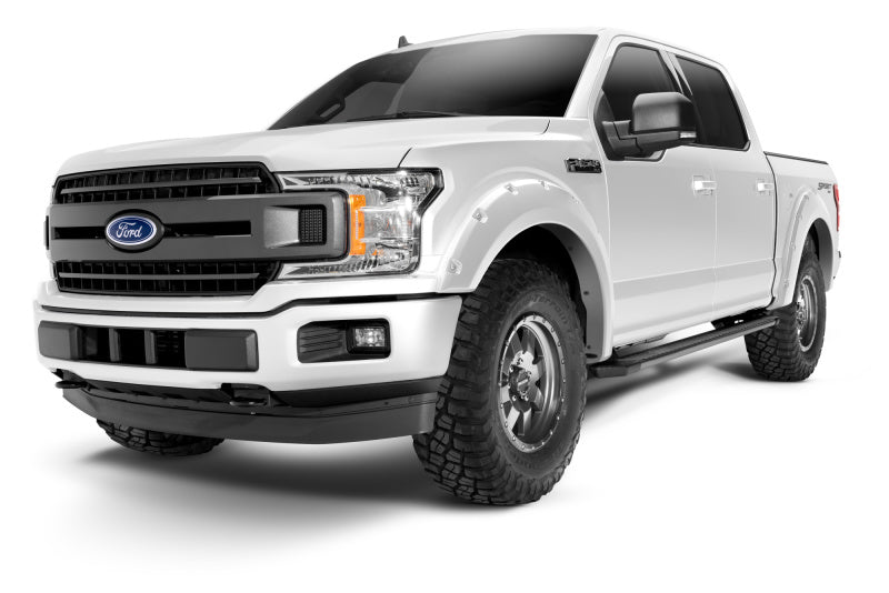 Bushwacker 18-19 Ford F-150 Pocket Style Flares 4 pc - Oxford White Bushwacker 18-19 Ford F-150 Pocket Style Flares 4 pc - Oxford White