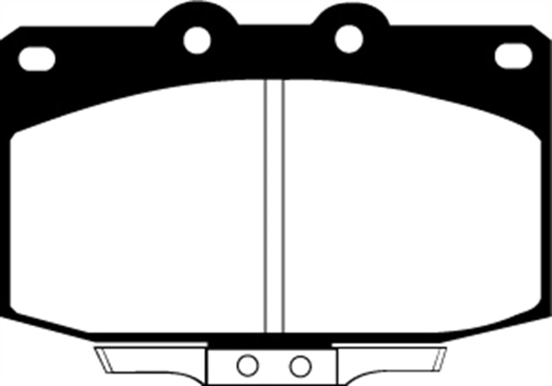 EBC 86-89 Mazda RX7 2.4 (1.3 Rotary)(Vented Rear Rotors) Greenstuff Front Brake Pads EBC 86-89 Mazda RX7 2.4 (1.3 Rotary)(Vented Rear Rotors) Greenstuff Front Brake Pads