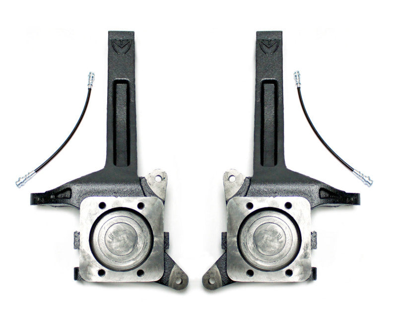 MaxTrac 07-18 Toyota Tundra 2WD 3.5in Front Lift Spindles w/Extended DOT Compliant Brake Lines MaxTrac 07-18 Toyota Tundra 2WD 3.5in Front Lift Spindles w/Extended DOT Compliant Brake Lines