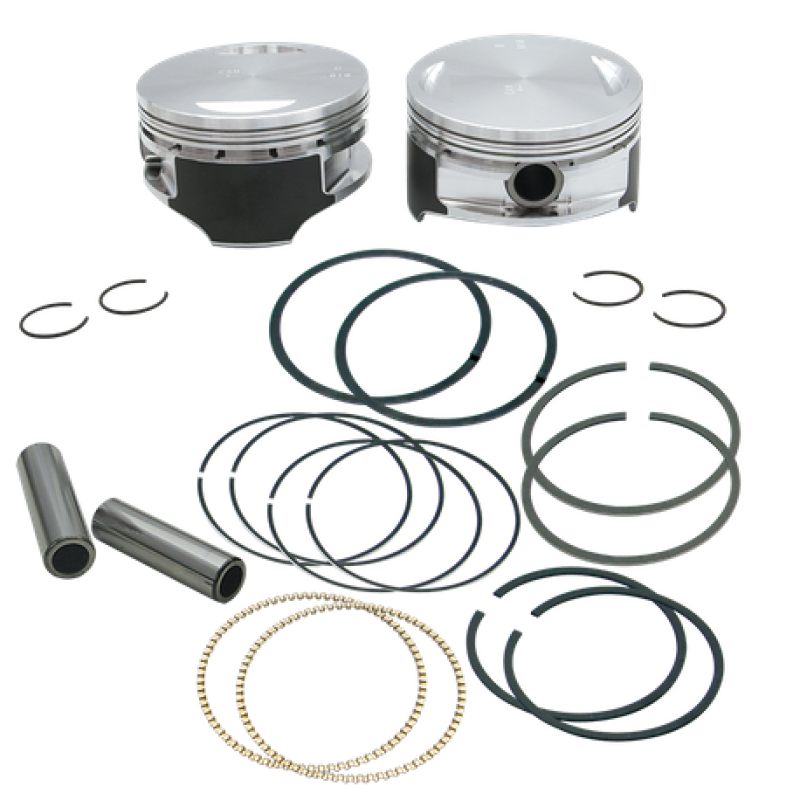S&S Cycle 1999+ BT 106in Forged Stroker Pistons - Plus .010in S&S Cycle 1999+ BT 106in Forged Stroker Pistons - Plus .010in
