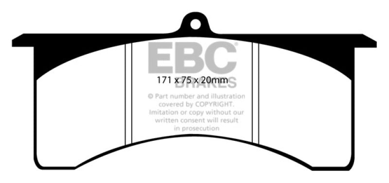 EBC Brakes Greenstuff 2000 Series Sport Pads EBC Brakes Greenstuff 2000 Series Sport Pads