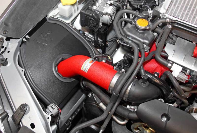 K&N 2015 Subaru WRX-STI 2.5L H4 Red Typhoon Short Ram Intake K&N 2015 Subaru WRX-STI 2.5L H4 Red Typhoon Short Ram Intake