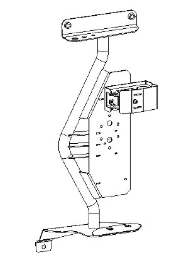 Go Rhino 18-24 Jeep Wrangler JL/JLU/JT Front Fender Jack Mount for Hi-Lift Jack - Tex. Blk Go Rhino 18-24 Jeep Wrangler JL/JLU/JT Front Fender Jack Mount for Hi-Lift Jack - Tex. Blk