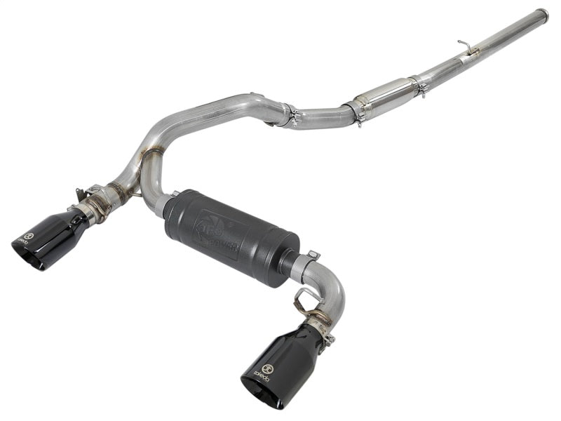 aFe Takeda 3in 304 SS Cat-Back Exhaust System w/ Black Tips 16-18 Ford Focus RS I4-2.3L (t) aFe Takeda 3in 304 SS Cat-Back Exhaust System w/ Black Tips 16-18 Ford Focus RS I4-2.3L (t)
