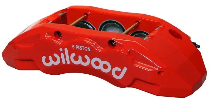 Wilwood Caliper-TX6R- R/H - Red 2.00/1.88/1.88in Pistons 1.50in Disc Wilwood Caliper-TX6R- R/H - Red 2.00/1.88/1.88in Pistons 1.50in Disc