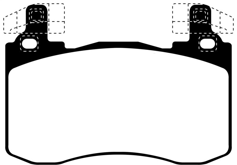 EBC 2017+ Kia Stinger 3.3L Twin Turbo Redstuff Front Brake Pads EBC 2017+ Kia Stinger 3.3L Twin Turbo Redstuff Front Brake Pads