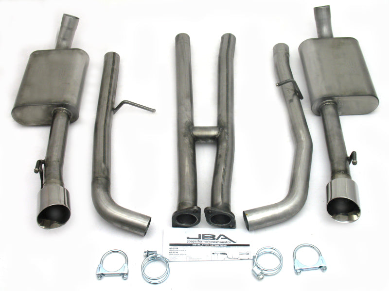 JBA 05-06 Pontiac GTO 6.0L 409SS Dual Rear Exit Cat-Back Exhaust JBA 05-06 Pontiac GTO 6.0L 409SS Dual Rear Exit Cat-Back Exhaust