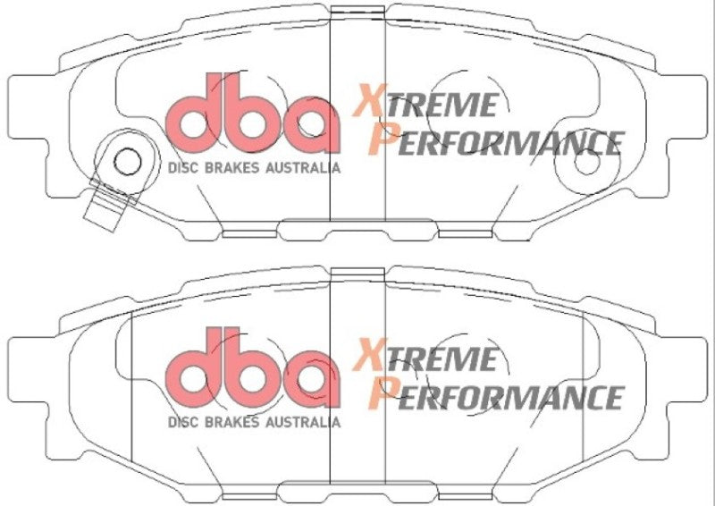DBA 08 Subaru WRX XP650 Rear Brake Pads DBA 08 Subaru WRX XP650 Rear Brake Pads