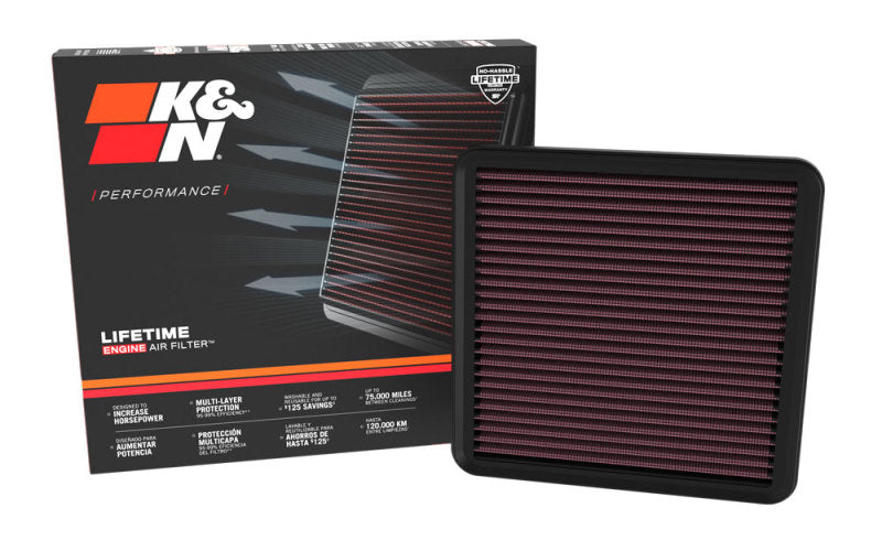 K&N 22-23 Hyundai Elantra N 2.0L L4 Replacement Air Filter K&N 22-23 Hyundai Elantra N 2.0L L4 Replacement Air Filter