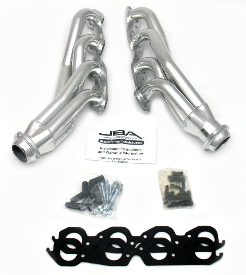 JBA 88-93 GM Truck 7.4L BBC w/o A.I.R. 1-3/4in Primary Silver Ctd Cat4Ward Header JBA 88-93 GM Truck 7.4L BBC w/o A.I.R. 1-3/4in Primary Silver Ctd Cat4Ward Header