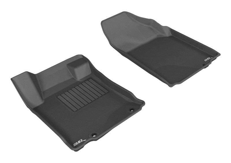 3D MAXpider 2013-2015 Nissan Altima Sedan Kagu 1st Row Floormat - Black 3D MAXpider 2013-2015 Nissan Altima Sedan Kagu 1st Row Floormat - Black