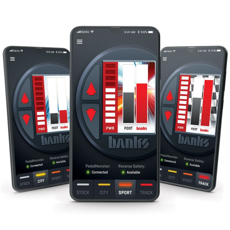 Banks Power Pedal Monster Kit (Stand-Alone) - TE Connectivity MT2 - 6 Way - Use w/iDash 1.8 Banks Power Pedal Monster Kit (Stand-Alone) - TE Connectivity MT2 - 6 Way - Use w/iDash 1.8