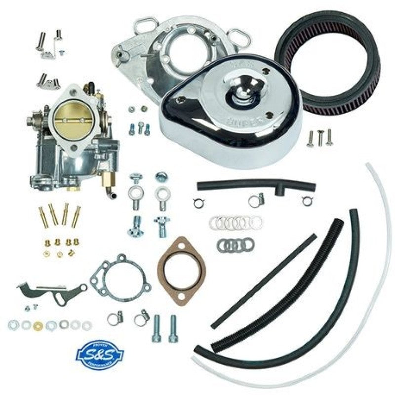 S&S Cycle 93-99 BT Super E Carburetor Kit w/o Manifold & Mounting Hardware S&S Cycle 93-99 BT Super E Carburetor Kit w/o Manifold & Mounting Hardware