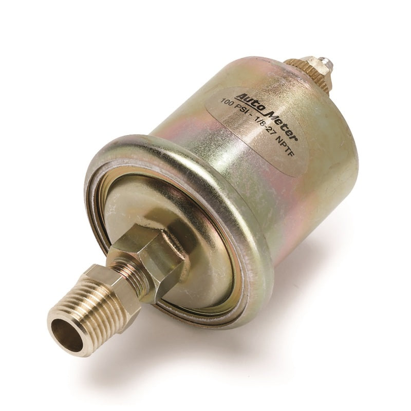 Autometer Accessories 0-100PSI 1/8in. NPT Male Oil Pressure Sensor (For Short Sweep Elec.) Autometer Accessories 0-100PSI 1/8in. NPT Male Oil Pressure Sensor (For Short Sweep Elec.)