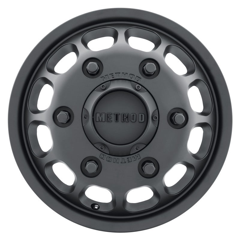 Method MR901 - FRONT 16x6 +110mm Offset 6x180 138.9mm CB Matte Black Wheel Method MR901 - FRONT 16x6 +110mm Offset 6x180 138.9mm CB Matte Black Wheel
