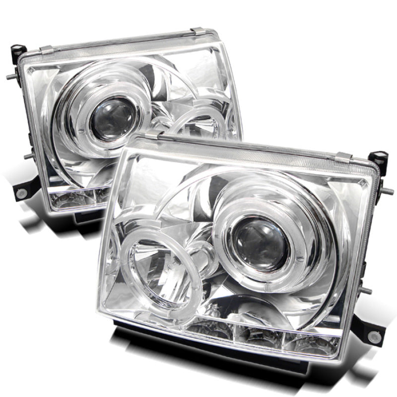 Spyder Toyota Tacoma 97-00 Projector Headlights LED Halo LED Chrome High H1 Low H1 PRO-YD-TT97-HL-C Spyder Toyota Tacoma 97-00 Projector Headlights LED Halo LED Chrome High H1 Low H1 PRO-YD-TT97-HL-C