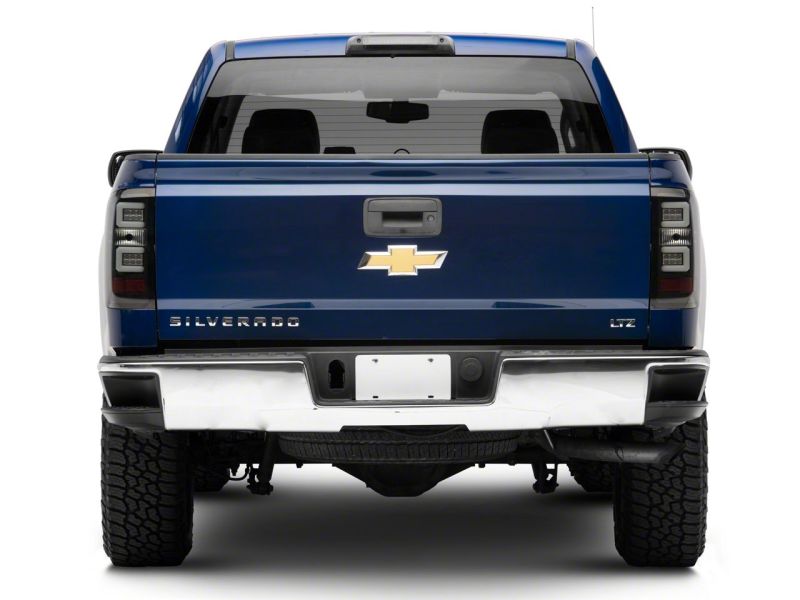 Raxiom 14-18 Chevrolet Silverado Axial Series LED Third Brake Light- Smoked Raxiom 14-18 Chevrolet Silverado Axial Series LED Third Brake Light- Smoked