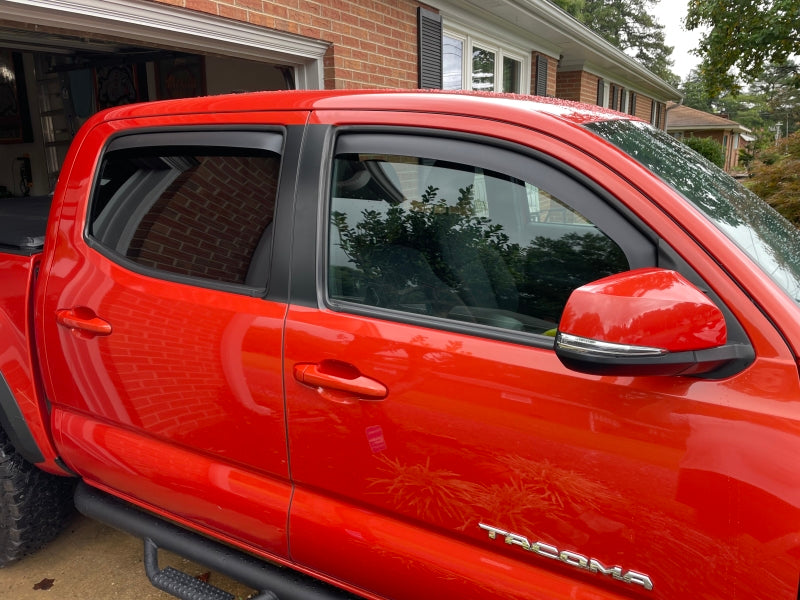 EGR 16-17 Toyota Tacoma In-Channel Window Visors - Matte (575085) EGR 16-17 Toyota Tacoma In-Channel Window Visors - Matte (575085)