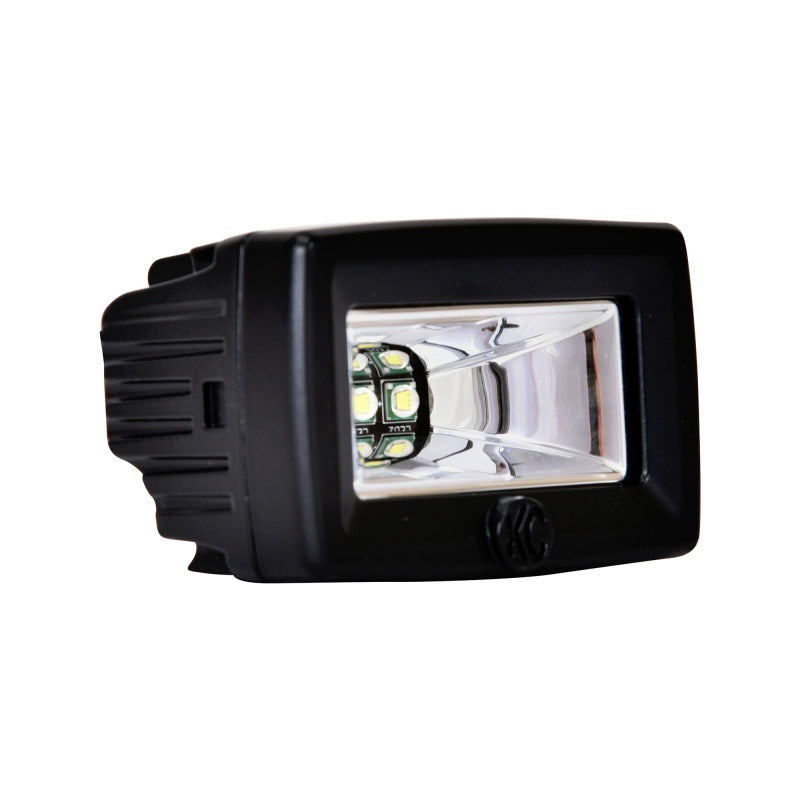 KC HiLiTES C-Series C2 LED 2in. Backup Area Flood Light 20w (Pair Pack System) - Black KC HiLiTES C-Series C2 LED 2in. Backup Area Flood Light 20w (Pair Pack System) - Black