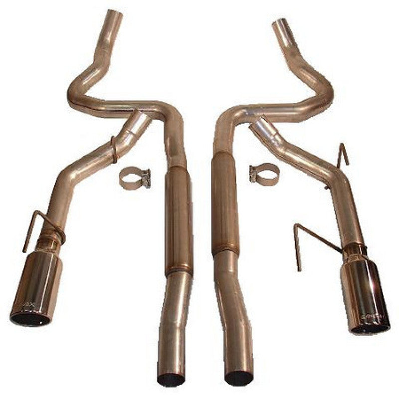 Roush 2005-2009 Ford Mustang GT/GT500 Enhanced Sound Dual Cat-Back Exhaust Kit Roush 2005-2009 Ford Mustang GT/GT500 Enhanced Sound Dual Cat-Back Exhaust Kit