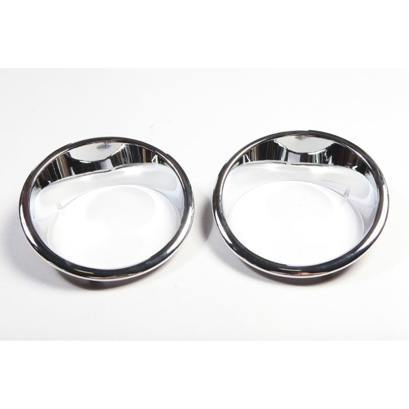 Rugged Ridge Headlight Bezels Chrome 07-18 Jeep Wrangler JK Rugged Ridge Headlight Bezels Chrome 07-18 Jeep Wrangler JK