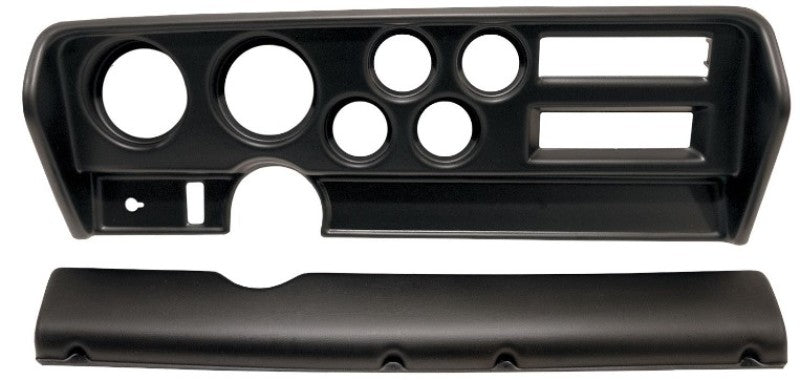 Autometer 70-72 Pontiac GTO W/ ACDirect Fit Gauge Panel 3-3/8in x2 / 2-1/16in x4 Autometer 70-72 Pontiac GTO W/ ACDirect Fit Gauge Panel 3-3/8in x2 / 2-1/16in x4