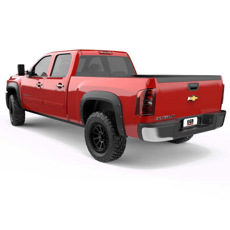 EGR 07-13 Chevrolet Silverado Bolt Style Fender Flares - Set of 4 EGR 07-13 Chevrolet Silverado Bolt Style Fender Flares - Set of 4