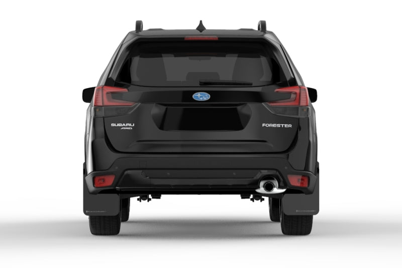 Rally Armor 19-21 Subaru Forester Black UR Mud Flap w/ Grey Logo Rally Armor 19-21 Subaru Forester Black UR Mud Flap w/ Grey Logo