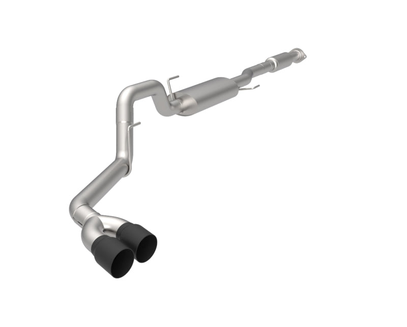 Kooks 2021+ Ford F150 5.0L 3in SS Cat-Back Exhaust w/Black Tips (Connects to OEM) Kooks 2021+ Ford F150 5.0L 3in SS Cat-Back Exhaust w/Black Tips (Connects to OEM)
