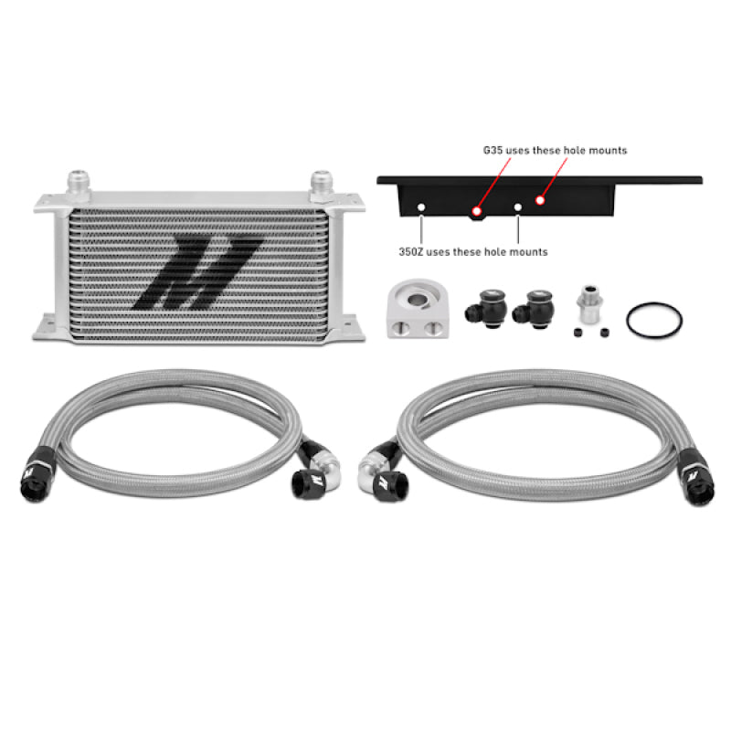 Mishimoto 03-09 Nissan 350Z / 03-07 Infiniti G35 (Coupe Only) Oil Cooler Kit Mishimoto 03-09 Nissan 350Z / 03-07 Infiniti G35 (Coupe Only) Oil Cooler Kit