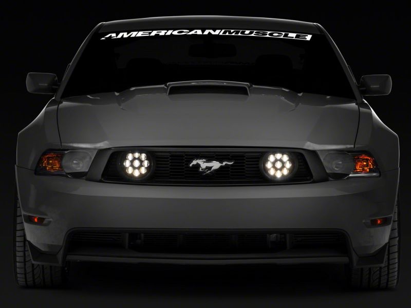 Raxiom 05-12 Ford Mustang GT LED Fog Lights- Smoked Raxiom 05-12 Ford Mustang GT LED Fog Lights- Smoked
