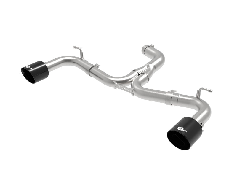 aFe 18-20 VW GTI (MK7.5) 2.0L MACH Force-Xp 3in to 2.5in 304 SS Axle-Back Exhaust System-Black Tips aFe 18-20 VW GTI (MK7.5) 2.0L MACH Force-Xp 3in to 2.5in 304 SS Axle-Back Exhaust System-Black Tips