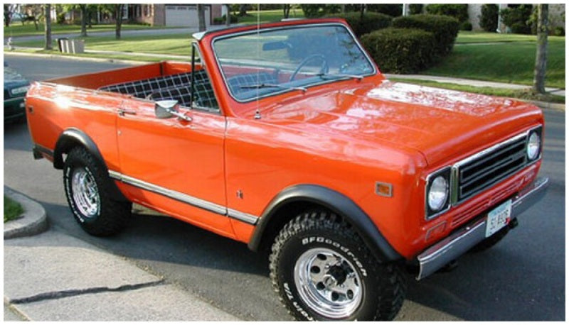 Bushwacker 72-80 International Scout II Extend-A-Fender Style Flares 2pc - Black Bushwacker 72-80 International Scout II Extend-A-Fender Style Flares 2pc - Black