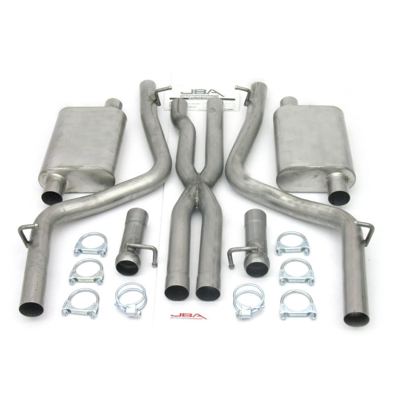 JBA 08-14 Dodge Challenger 5.7L 409SS Dual Rear Exit Cat-Back Exhaust JBA 08-14 Dodge Challenger 5.7L 409SS Dual Rear Exit Cat-Back Exhaust