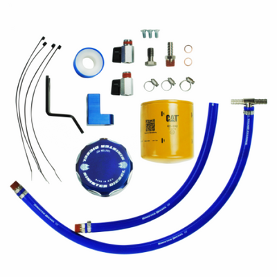 Sinister Diesel 20-21 Ford 6.7L Powerstroke Coolant Filtration System w/ CAT Filter