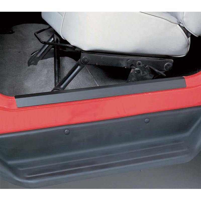 Rugged Ridge 04-06 Jeep Wrangler LJ Black Door Entry Guard Set Rugged Ridge 04-06 Jeep Wrangler LJ Black Door Entry Guard Set