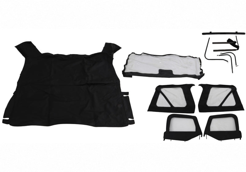 Rampage 1997-2006 Jeep Wrangler(TJ) Complete Top - Black Diamond Rampage 1997-2006 Jeep Wrangler(TJ) Complete Top - Black Diamond