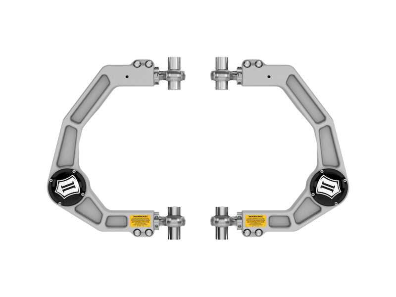 ICON 21-23 Ford F150 Billet Front Upper Control Arms DJ Pro Kit ICON 21-23 Ford F150 Billet Front Upper Control Arms DJ Pro Kit