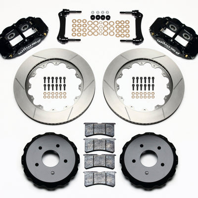 Wilwood Narrow Superlite 4R Rear Kit 14.00in 97-04 Corvette C5/Z06 05-13 C6